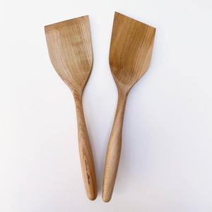Poignée en bois d'acacia et résine à la mode, ustensiles de cuisine, accessoires, cuillère à salade, ensemble de fourchettes, serveur, cuillère en bois, outils pour légumes - Product Image 3