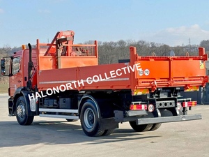 Camion grue d'occasion Mercedes-Benz Axor 1828 4x2 de 2007, benne basculante, transporteur de marchandises, camion de transport de chantier, grue montée sur camion - Product Image 4