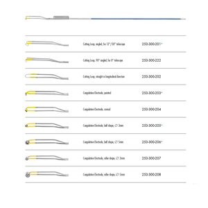 ขั้วอิเล็กโทรดการผ่าตัดแบบสองขั้วไฟฟ้าสองขั้ว Iridium10 % Platinum90ทางการแพทย์ - Product Image 6