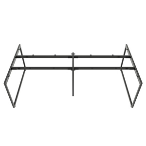 Cadre en acier minimaliste moderne pour table de conférence 240x120cm HCSL029 Système d'assemblage Slean pour hôtels et appartements - Product Image 4