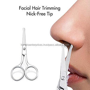 Tijeras de Peluquería Multiusos de Acero Inoxidable con Punta Redonda y Hojas Rectas de Marca, con Logotipo - Product Image 6