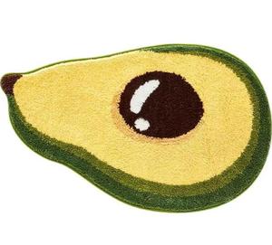 Tapis en polyester tufté lavable à l'avocat - Product Image 1