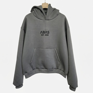 Sudadera con Capucha Personalizada con Estampado Puff, Sudadera de Lujo con Bordado, Fabricante de Ropa Urbana al por Mayor - Product Image 1