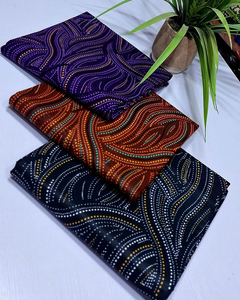 Impression de cire africaine Accra de haute qualité et tissu de coton Ankara pour vêtements traditionnels vêtements et accessoires à la mode - Product Image 6