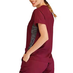 ชุดสครับพยาบาลสำหรับผู้หญิงใช้ได้ทั้งชายและหญิงเครื่องแบบจ็อกเกอร์สครับสำหรับแพทย์โรงพยาบาลเพื่อความงาม - Product Image 5