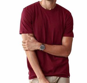 Camiseta de cuello "Everyday Cotton Tee" "Cotton Blend T-Shirt" "Comfort Cotton características como material orgánico o ecológico. - Product Image 1