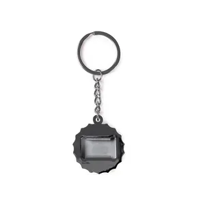 Apribottiglie Personalizzato Triz con Portachiavi, Portachiavi e Moschettoni Promozionali Personalizzabili - Product Image 2
