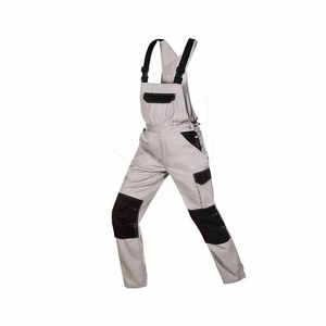 Pantalon de travail personnalisé 65% polyester 35% coton salopette de sécurité imperméable avec logo personnalisé vêtements de travail bon marché - Product Image 1