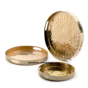 Bandeja de chocolate de metal con recubrimiento de polvo negro Bandeja de chocolate hecha a mano de calidad superior Última colección Bandeja de chocolate elegante - Product Image 2