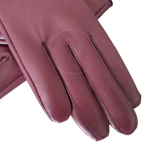 Gants en cuir unisexes respirants et écologiques de haute qualité fabriqués au Pakistan, compatibles avec les écrans tactiles, pour une utilisation en extérieur en hiver - Product Image 5