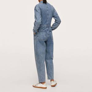 Combinaison moulante avec logo personnalisé combinaison d'été respirante de couleur unie et design en tranchée haute pour femmes Style décontracté ensembles pour femmes - Product Image 3