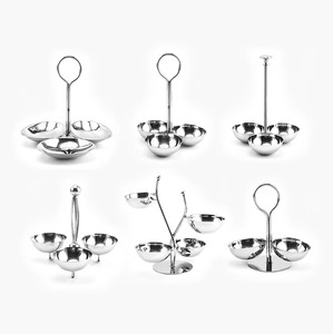 Bol à bonbons en métal très vendu, alliant beauté, robustesse et praticité, finition polie améliorant l'harmonie visuelle de toute table - Product Image 3