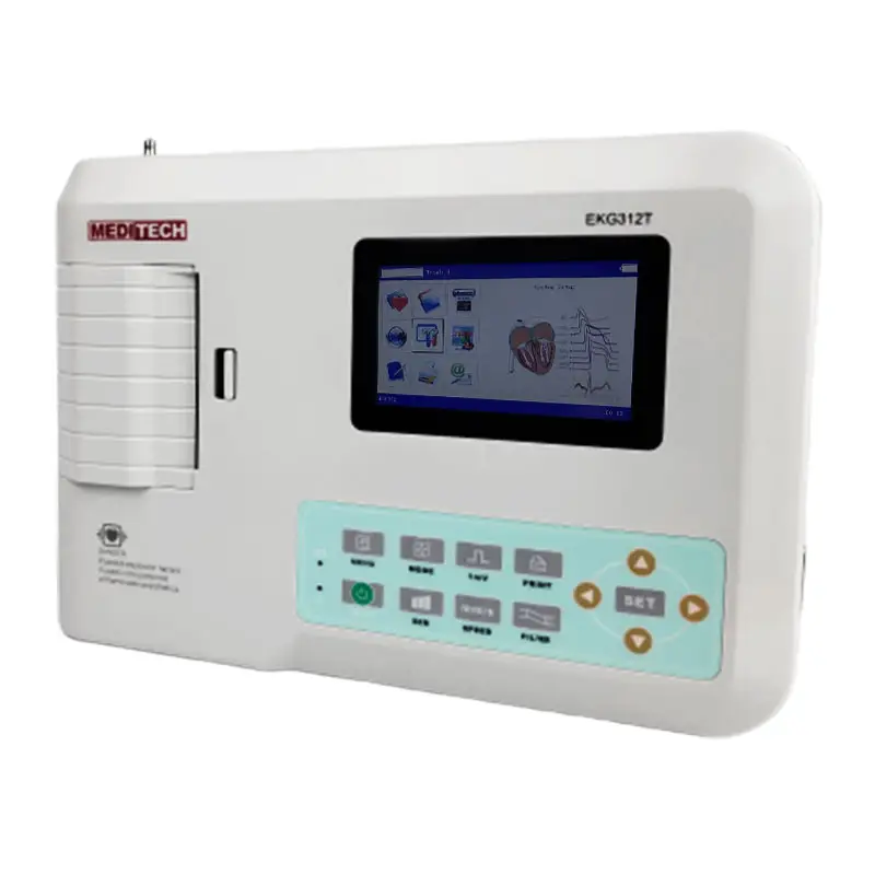CE approved Chinese EKG Machine with European ECG Standers