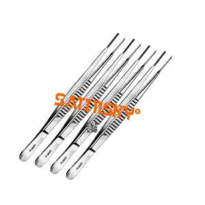 Fórceps DE tejido atraumático DE 18 CM Microcirugía Manual de acero inoxidable Certificado CE 420 Fuente de buena reputación - Product Image 4