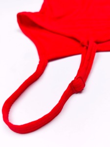 เสื้อชั้นในเอวลอยคอวีสำหรับผู้หญิงใส่ในช่วงฤดูร้อนเสื้อชั้นในไร้แขนสั้นทีออฟชุดชั้นในออกกำลังกาย - Product Image 2