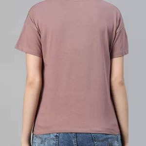 Venta al por mayor de camisetas de las mujeres camisetas casuales para las mujeres de verano de uso camisetas de secado rápido transpirable cómoda camiseta de las mujeres - Product Image 5