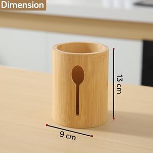 Exclusivo Soporte para Cucharas de Madera de Tres Niveles Ajustable, Diseño Clásico para una Decoración del Hogar Distintiva y Elegante - Product Image 2