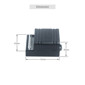 Actuadores de bloqueo de puerta central universales 2 master 2, DC12V, compatible con sistema de alarma de coche - Product Image 4