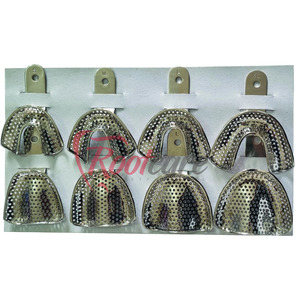 Juegos de Bandejas de Impresión Edentadas de Acero Inoxidable de Alta Calidad - Product Image 6