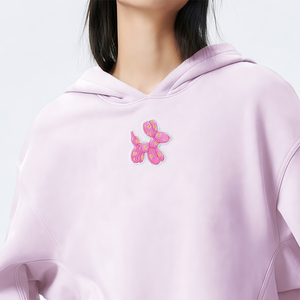 แพทช์รูปสุนัขบอลลูนสีชมพูน่ารักสำหรับติดเสื้อผ้า - Product Image 6