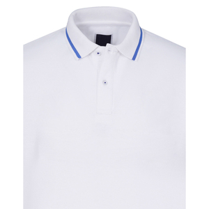 เสื้อโปโลแบบกำหนดเอง ยูนิเซ็กซ์ ผ้าฝ้าย 100% ระบายอากาศได้ดี ขายส่ง เสื้อยืดแขนสั้น เสื้อโปโลชาย สร้างแบรนด์ของคุณเอง - Product Image 3