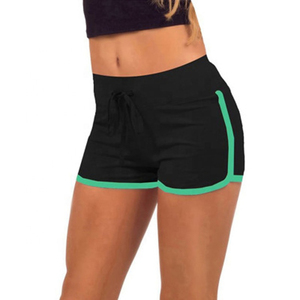 Sports été femmes Shorts taille élastique respirant toile décontracté mince chaud - Product Image 4
