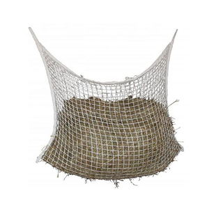 Suministro de fábrica, la mejor calidad, gran capacidad, bolsa de heno de alimentación lenta, red alimentadora de heno para Cabras, Alpacas, alimentación de pastoreo para interiores y exteriores - Product Image 3