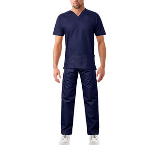 2025 más vendidos hombres Hospital Scrub uniforme último diseño al por mayor tasa Scrubs uniforme para hombres - Product Image 1