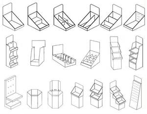 Estante de exhibición de papel DORAEMON-"Estante de exhibición de goma" - Product Image 6