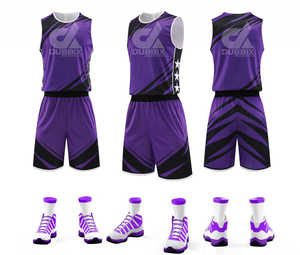 Ensemble de maillots de basket-ball personnalisés sublimés 2025, design respirant avec logo gratuit, nouveau produit pour l'entraînement, tailles XS à 5XL - Product Image 2