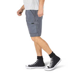 Pantalones cortos de golf informales para hombre 100% algodón de secado rápido multibolsillo bordado patrón sólido decoración de botones de cintura media - Product Image 3
