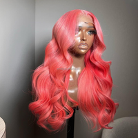 Perruques en cheveux humains vierges Remy bruts, alignées avec la cuticule, en dentelle HD française complète, pour femmes noires, disponibles sur Alibaba