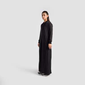 Sportiva Black Fitness Apparel Thobe - Product Image 3