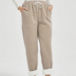 Pantalon de jogging unisexe en molleton de coton XL surdimensionné, respirant, extensible dans les quatre sens, avec logo personnalisé, grande taille – Nouvelle collection hiver, vente chaude - Product Image 3