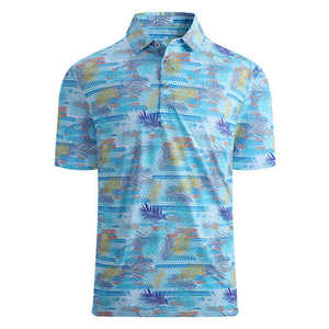 2025 hombres Polo Camiseta de deporte talla grande Color bloque Ultra seco reciclado Polo transpirable resistente envío gratis logotipo personalizado - Product Image 1