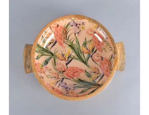 Acacia Wooden Kitchen Dinnerware Set Food <b>Soup</b> <b>Bowls</b> Household Dinnerware Fruit Basin - Product Image 4