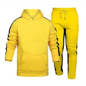 Conjunto Deportivo Informal de Dos Piezas para Hombre, de Alta Calidad, Transpirable, de Forro Polar, con Logotipo Personalizado Estampado, Diseño Sólido para Correr - Product Image 6