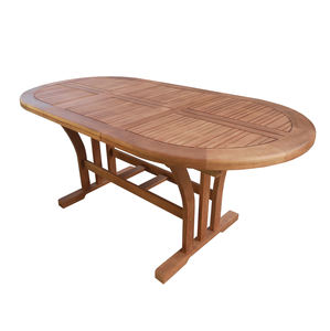 Table basse extérieure traditionnelle en bois massif avec cadre extérieur en bois de frêne pour le salon de l'hôtel et l'école - Product Image 2