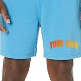 Pantalones Cortos Deportivos de Verano para Hombre, Cintura Elástica Media, Cierre con Cordón, Algodón, Lisos, para Actividades al Aire Libre - Product Image 5