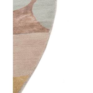 Alfombra de Lana y Seda de Bambú Anudada a Mano en Rosa y Morado de Kavi, Diseño Abstracto Teoría del Caos para Hogar y Pasillo, 9x12, Alfombras de Jaipur, EE. UU. - Product Image 4