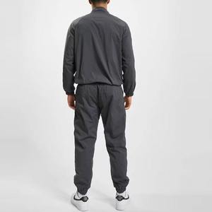 Ensemble de survêtement pour homme en polyester/coton imprimé écologique sur mesure, veste à capuche zippée, pantalon coupe-vent - Product Image 2