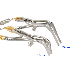 Spéculum nasal manuel de qualité supérieure avec aspiration, en acier inoxydable allemand, réutilisable, emballage et logo personnalisés pour ORL - Product Image 3