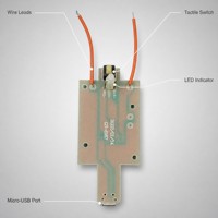Carte de contrôle PCB GS-6167 pour scelleuse de sacs portative, indicateur LED, interrupteur tactile, module micro-USB