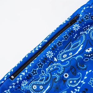 Cool Streetwear tout imprimé Sublimation maillot bleu short pour homme poche Polyester short Bandana - Product Image 5