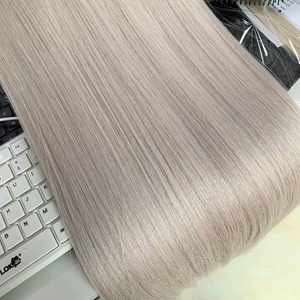 Extensions de cheveux vierges vietnamiens en vrac, extensions de cheveux humains vierges avec style ondulé, qualité de cheveux vierges, 100 grammes, couleur claire, 50 cm, 60 cm - Product Image 1