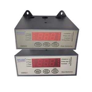 Protetor térmico manual de temperatura ac220v sm501 sm502, redefinição de temperatura