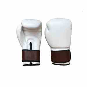 Los guantes de boxeo de cuero PU más vendidos, guantes de combate flexibles con correa ajustable para entrenamiento, guantes profesionales de alta calidad - Product Image 1