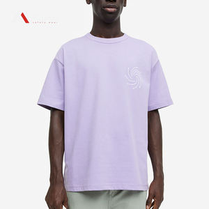 Camiseta de Algodón Grueso de 280 g/m² de Alta Calidad, Color Sólido, Personalizada con Estampado, Camiseta Lisa para Hombre, Camiseta Gráfica Extra Grande Unisex - Product Image 1