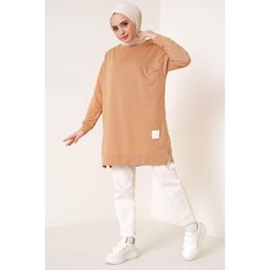 Túnica Latte informal para mujer con blusa y camisa elegantes bordadas - Product Image 4