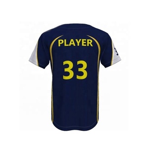 Maillot de Baseball pour équipe de Baseball, ensemble de sport par Sublimation, nouveau Design, à la mode, avec Logo personnalisé de haute qualité, - Product Image 3